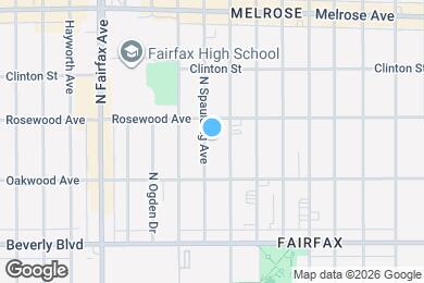 Map image of the property - 442 N Spaulding Ave