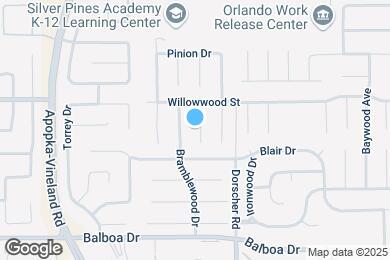 Map image of the property - 1836 Columbine Dr