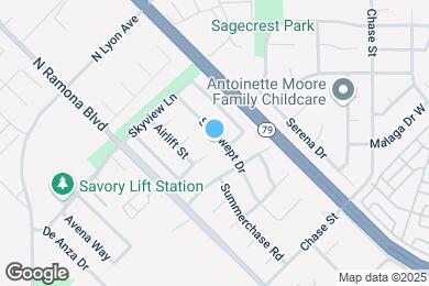 Map image of the property - 1420 Sunswept Dr