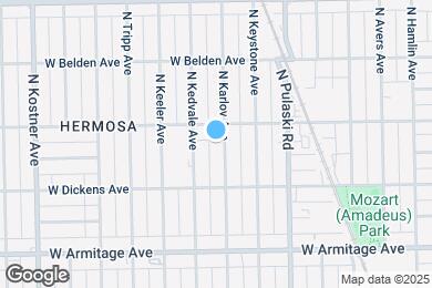 Map image of the property - 2140 N Karlov Ave