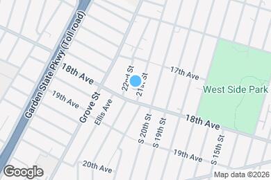Map image of the property - 261 21st St