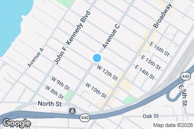 Map image of the property - 304 Avenue C
