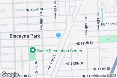 Map image of the property - 1102 NE 116th St