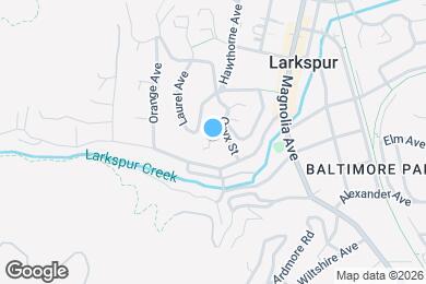 Map image of the property - 25 Onyx St