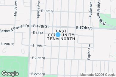Map image of the property - 1812 Elmwood Ave