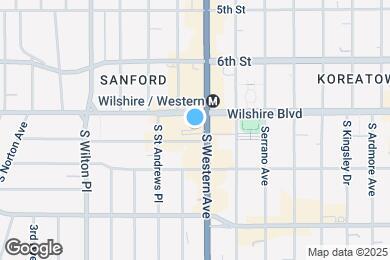 Map image of the property - 3810 Wilshire Blvd
