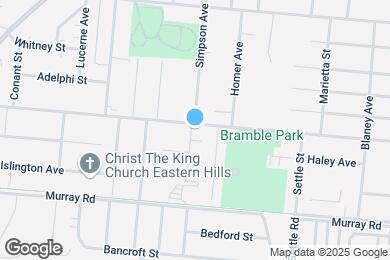 Map image of the property - 6201 Bramble Ave