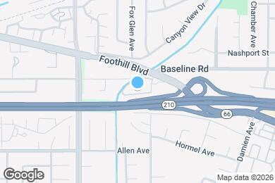 Map image of the property - 4535 Ramona Ave