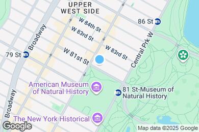 Map image of the property - 45 W 81st St