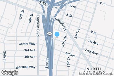 Map image of the property - 3101 2nd Ave