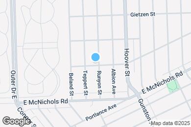 Map image of the property - 17303 Runyon St