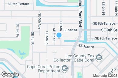 Map image of the property - 922 SE 6th Ct