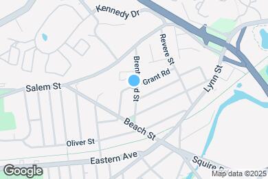Map image of the property - 55 Brentwood St