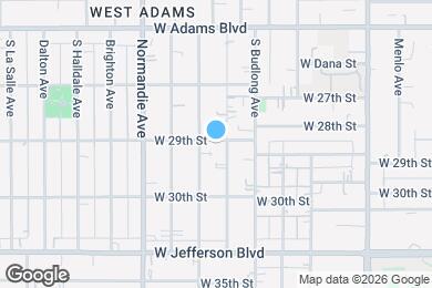 Map image of the property - 1586 W 29th St