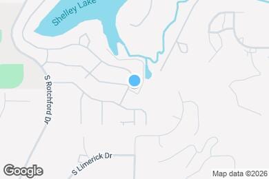 Map image of the property - 921 S Shelley Lake Ln