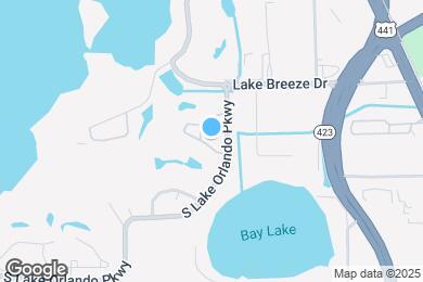 Map image of the property - 3723 South Lake Orlando Pky