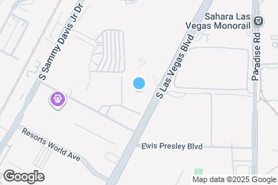 Map image of the property - 2700 Las Vegas Blvd S