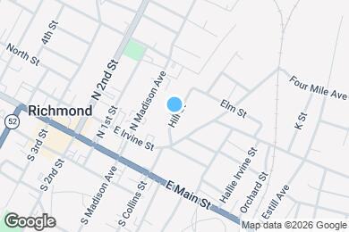 Map image of the property - 338 Hill St