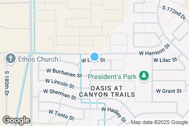 Map image of the property - 17625 W Lilac St