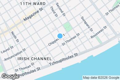 Map image of the property - 2712 Chippewa St