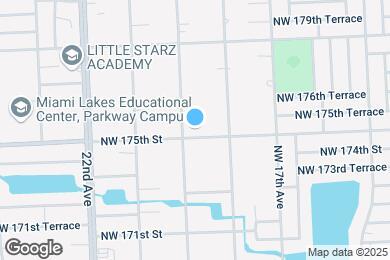 Map image of the property - 1895 NW 175th St