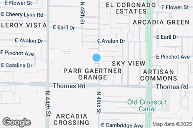 Map image of the property - 2950 N 46th St