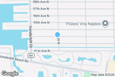 Map image of the property - 596 93rd Ave N