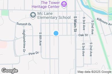 Map image of the property - 602 S 6th Ave