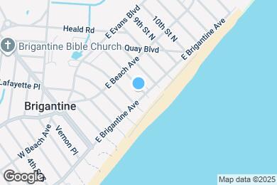 Map image of the property - 501 E Brigantine Ave