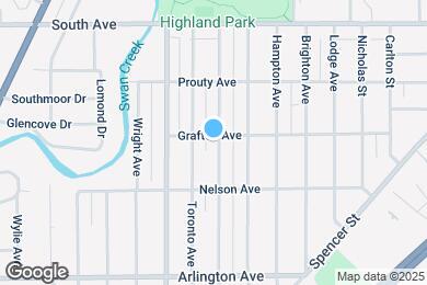 Map image of the property - 706 Geneva Ave