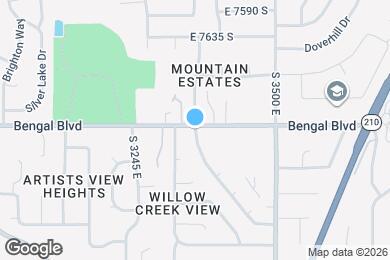 Map image of the property - 7800 S Chadbourne Dr