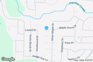 Map image of the property - 2729 Maple Grove Dr