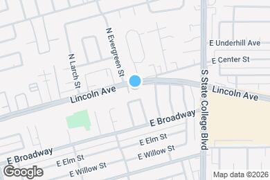 Map image of the property - 1716-1722 E Lincoln Ave