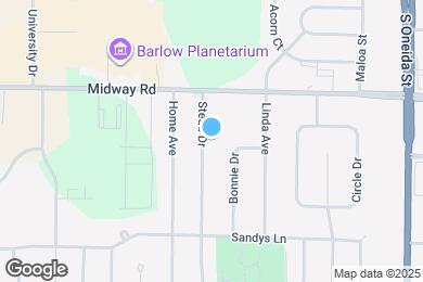 Map image of the property - 1447 Stead Dr