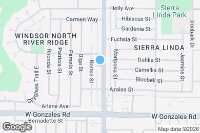 Map image of the property - 2041 N Ventura Rd
