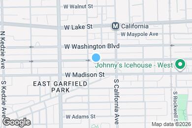 Map image of the property - 2847 W Warren Blvd