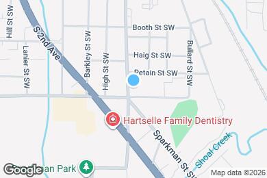 Map image of the property - 1308 Sparkman St SW