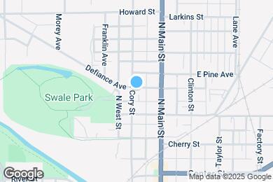 Map image of the property - 133 Defiance Ave