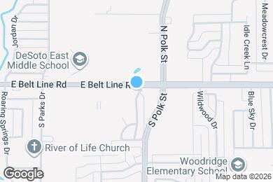 Map image of the property - 101 Streamside Dr