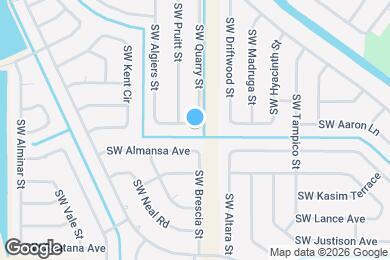 Map image of the property - 2214 SW Jay Ave