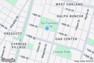 Map image of the property - 1219 16th St