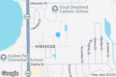 Map image of the property - 550 Hibiscus Cove Dr