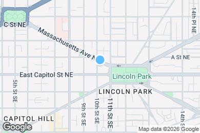 Map image of the property - 1005 Massachusetts Avenue Northeast