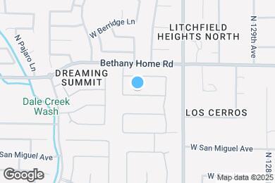 Map image of the property - 13214 W Rancho Dr