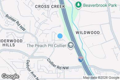 Map image of the property - 1135 Cordia Ave