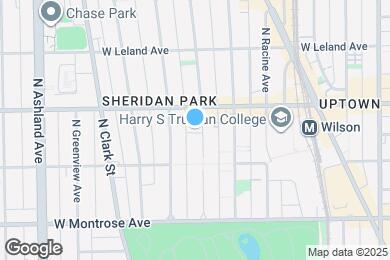 Map image of the property - 4538 N Malden St