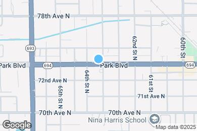 Map image of the property - 6320 Park Blvd N