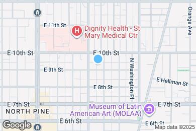 Map image of the property - 635 E 9th St