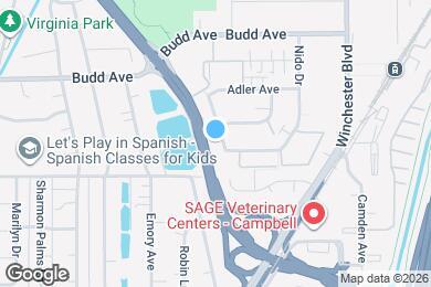 Map image of the property - 661 Nello Dr