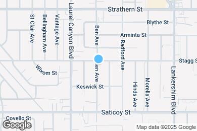 Map image of the property - 7754 Ben Ave